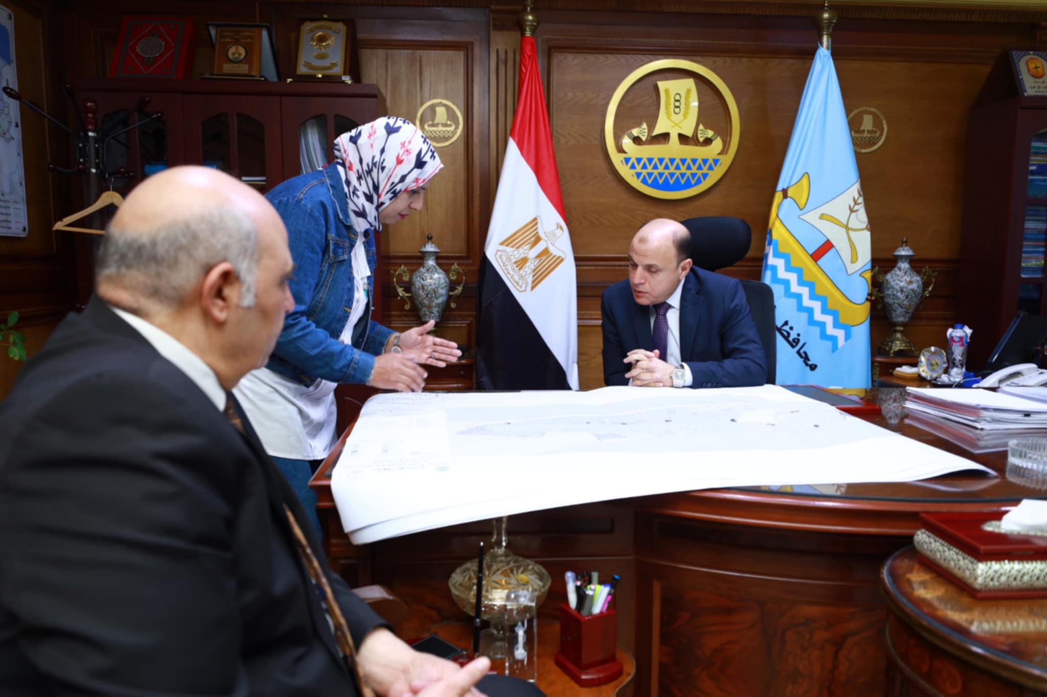 محافظ كفرالشيخ يعتمد المخطط التفصيلي المعدل لمدينة برج البرلس