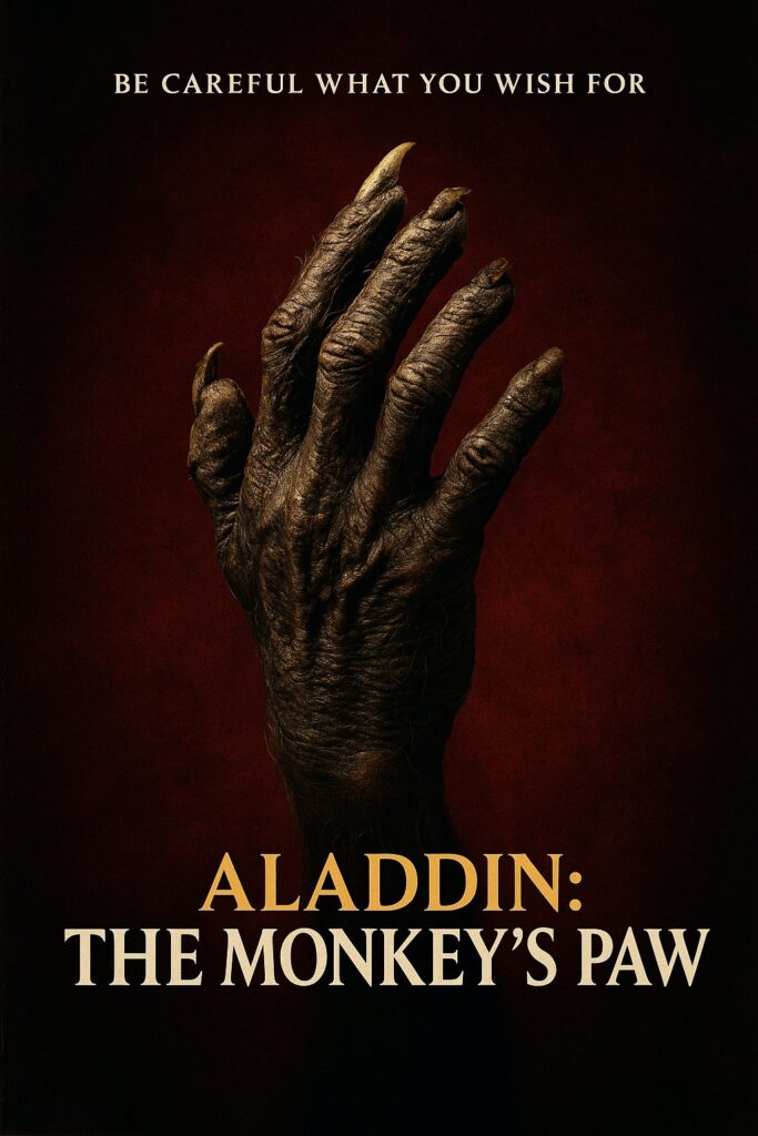 تفاصيل تحويل أسطورة علاء الدين إلى فيلم رعب Aladdin: The Monkey’s Paw| القصة والأبطال