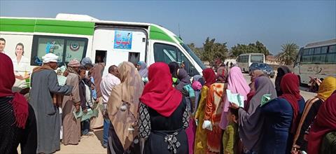 إطلاق قافلة طبية بالمجان لأهالي بيشة عامر في الشرقية ضمن المبادرات الرئاسية إطلاق قافلة طبية بالمجان لأهالي بيشة عامر في الشرقية ضمن المبادرات الرئاسية