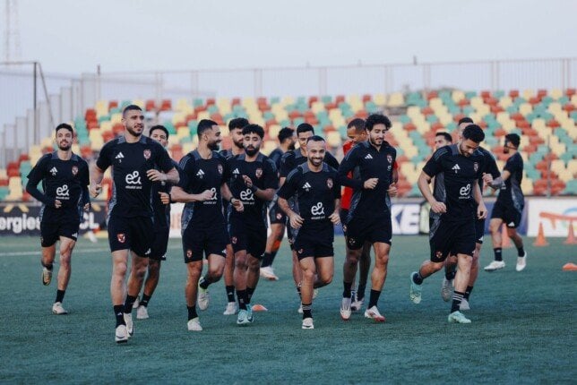 الأهلي يختتم استعداداته لمواجهة الهلال السوداني بدوري الأبطال