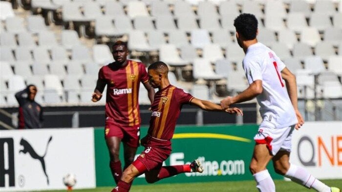 التعادل السلبي يحسم الشوط الأول لمباراة الزمالك وستيلينبوش في الكونفدرالية