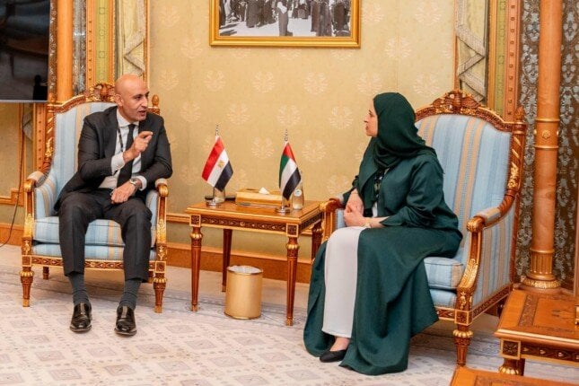 وزير التعليم ونظيرته الإماراتية يبحثان تبادل الخبرات على هامش مؤتمر «مبادرة القدرات البشرية» بالرياض