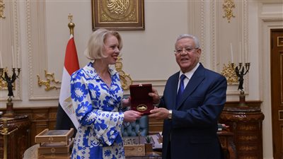 رئيس مجلس النواب يستقبل رئيسة الجمعية الوطنية السلوفينية رئيس مجلس النواب يستقبل رئيسة الجمعية الوطنية السلوفينية
