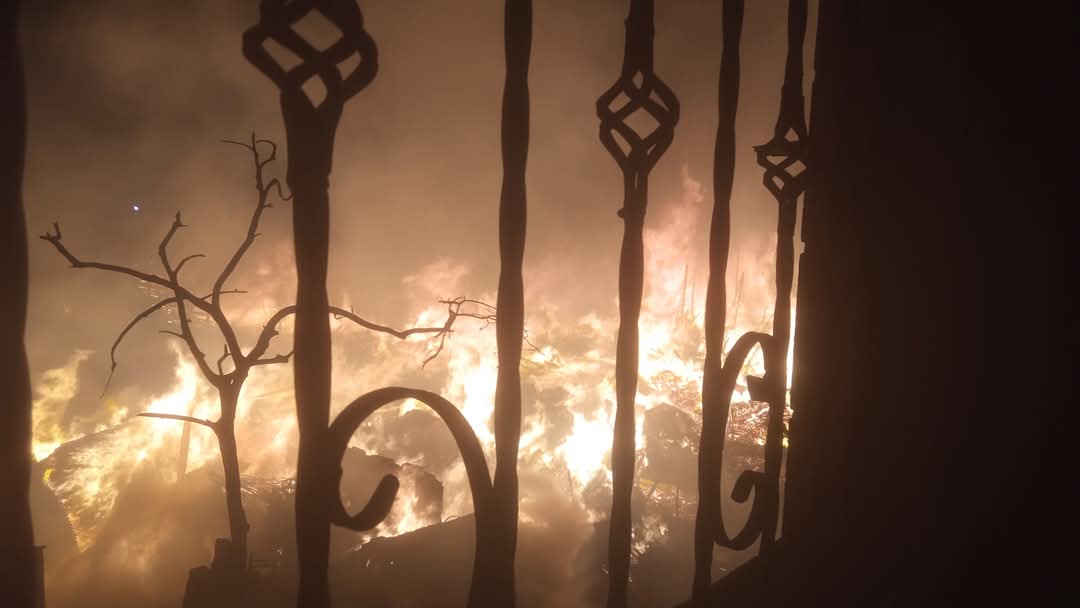 حريق الشرابية