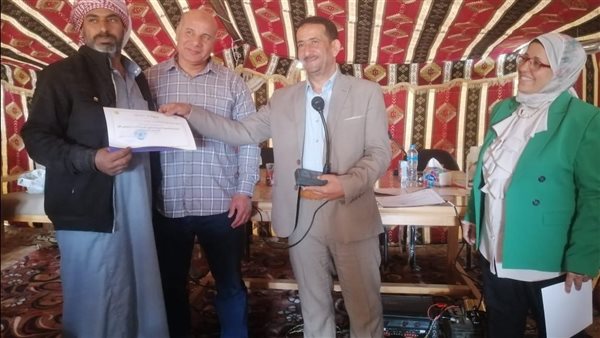 "بحوث الصحراء" ينظم ورشة عمل حول الزراعة العضوية بمحطة المغارة في شمال سيناء