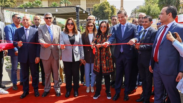وزراء التضامن والتنمية المحلية والزراعة يفتتحون فعاليات معرض "ديارنا زهور الربيع"