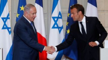 نتنياهو لماكرون: إقامة دولة فلسطينية مكافأة للإرهاب