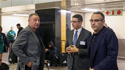 وفد السفارة المصرية في جنوب إفريقيا يستقبل بعثة الأهلي
