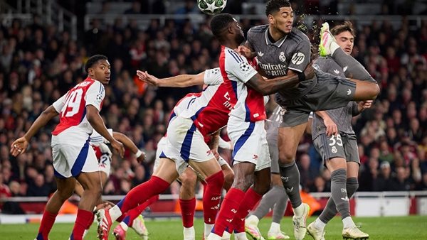 ملعق مباراة ريال مدريد أمام أرسنال في دوري أبطال أوروبا