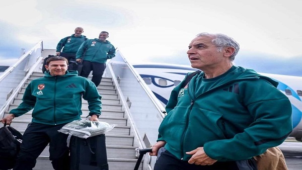 بعثة الأهلي تصل إلى جنوب إفريقيا لخوض مباراة صن داونز