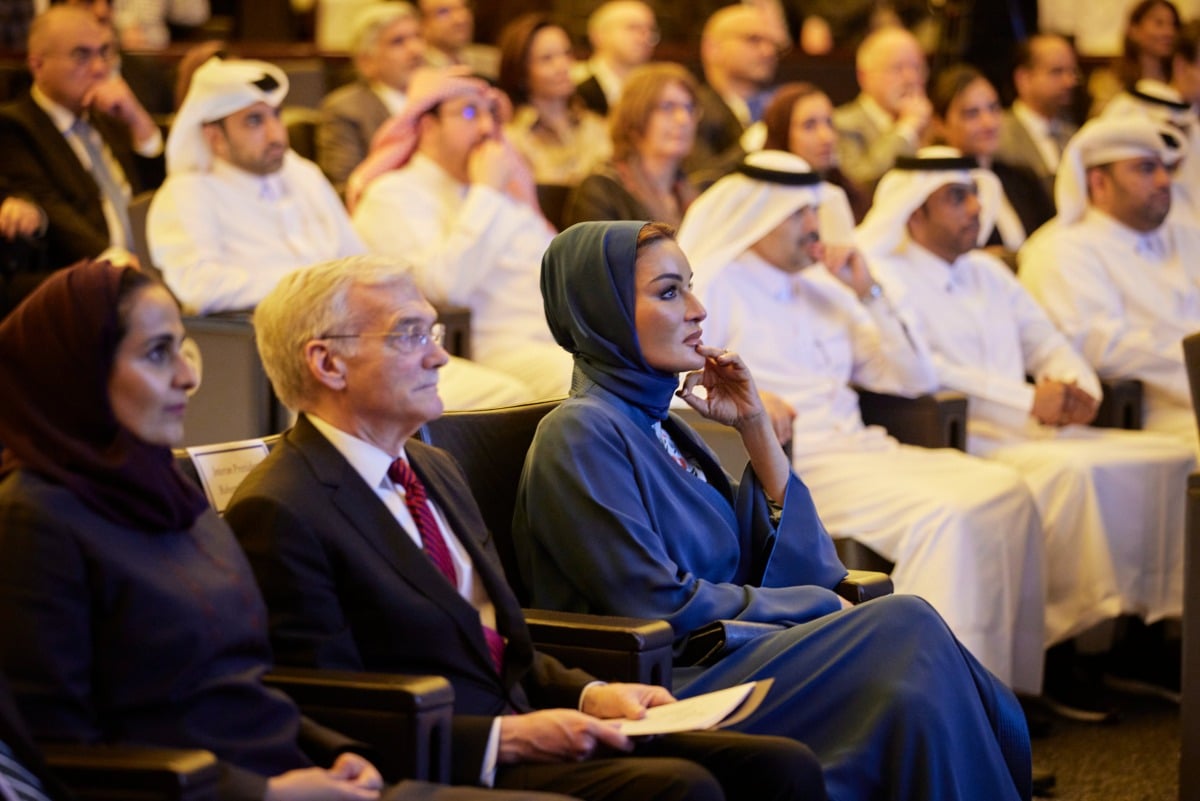 صاحبة السمو تشهد احتفال جامعة جورجتاون في قطر بمرور 20 عاما على انضمامها للمدينة التعليمية صاحبة السمو تشهد احتفال جامعة جورجتاون في قطر بمرور 20 عاما على انضمامها للمدينة التعليمية
