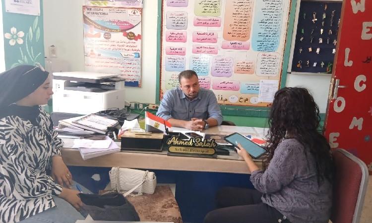 مبادرة الأورام السرطانية تقدم خدماتها بمدارس الغردقة