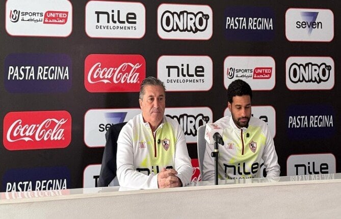 بيسيرو: ليس من العدل لعب الزمالك مباراتين في أقل من ٧٢ ساعة بيسيرو: ليس من العدل لعب الزمالك مباراتين في أقل من ٧٢ ساعة