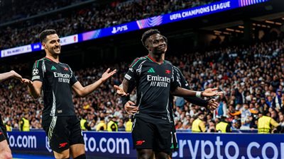 باريس سان جيرمان في الموعد: أرسنال يفوز على ريال مدريد (1/2) ويتأهل لنصف نهائي دوري أبطال أوروبا باريس سان جيرمان في الموعد: أرسنال يفوز على ريال مدريد (1/2) ويتأهل لنصف نهائي دوري أبطال أوروبا