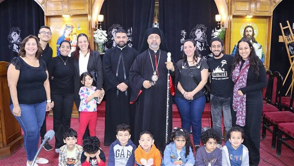 الأنبا إبراهيم إسحق يترأس صلاة خميس العهد من البصخة المقدسة بشبرا الأنبا إبراهيم إسحق يترأس صلاة خميس العهد من البصخة المقدسة بشبرا