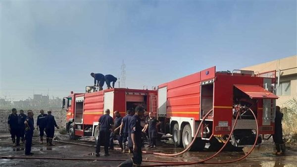 حريق يلتهم 70 طنا من الثوم في قرية ببني سويف | بث مباشر