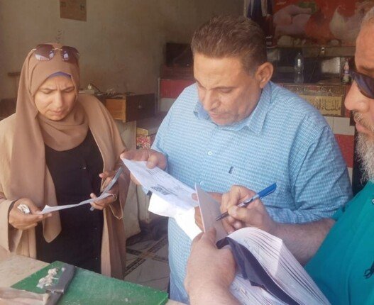 حملات مكثفة لتوفيق أوضاع المحلات التجارية في شبين القناطر حملات مكثفة لتوفيق أوضاع المحلات التجارية في شبين القناطر