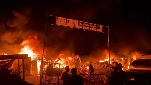 الجبهة الشعبية لتحرير فلسطين: خيام النازحين في غزة تحولت إلى أفران بشرية الجبهة الشعبية لتحرير فلسطين: خيام النازحين في غزة تحولت إلى أفران بشرية