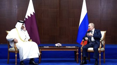 «أمير قطر في ضيافة قصر الكرملين».. أبرز الملفات الحاضرة بين الرئيس الروسي وأمير قطر «أمير قطر في ضيافة قصر الكرملين».. أبرز الملفات الحاضرة بين الرئيس الروسي وأمير قطر