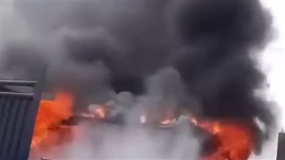 حريق شركة أدوية شهيرة بالأميرية يؤدي لإصابة 8 أشخاص