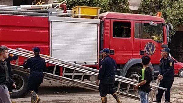 السيطرة على حريق في جنينة زراعية بشارع ترعة النسوان في المنيا