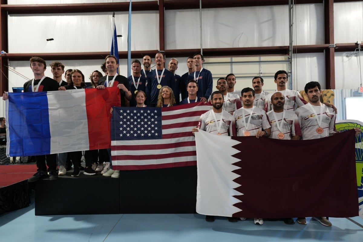 منتخبنا الوطني يحصد برونزية بطولة العالم للقفز المظلي الداخلي بالولايات المتحدة منتخبنا الوطني يحصد برونزية بطولة العالم للقفز المظلي الداخلي بالولايات المتحدة