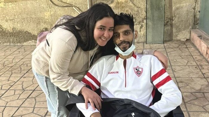 زوجة إبراهيم شيكا: «الزمالك مساعدناش رغم أن اللاعب ابن النادي»