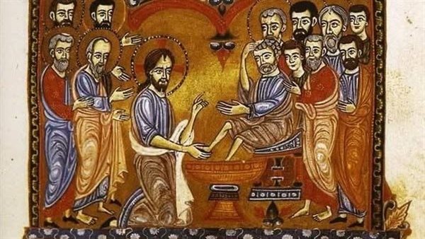 القدس – القبر المقدس يشهد احتفالًا بآلام المسيح عند الجلجلة