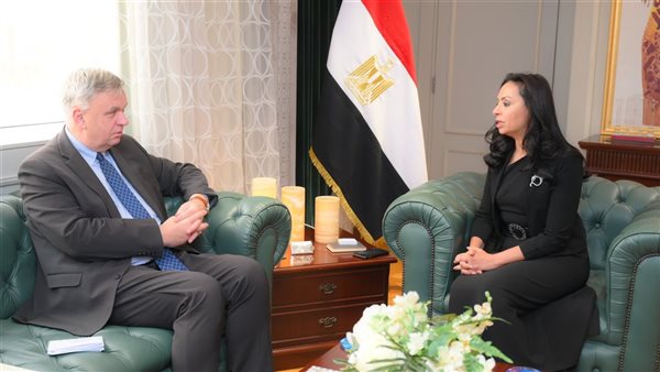 وزيرة التضامن تبحث مع السفير الألماني بالقاهرة تعزيز التعاون المشترك وزيرة التضامن تبحث مع السفير الألماني بالقاهرة تعزيز التعاون المشترك