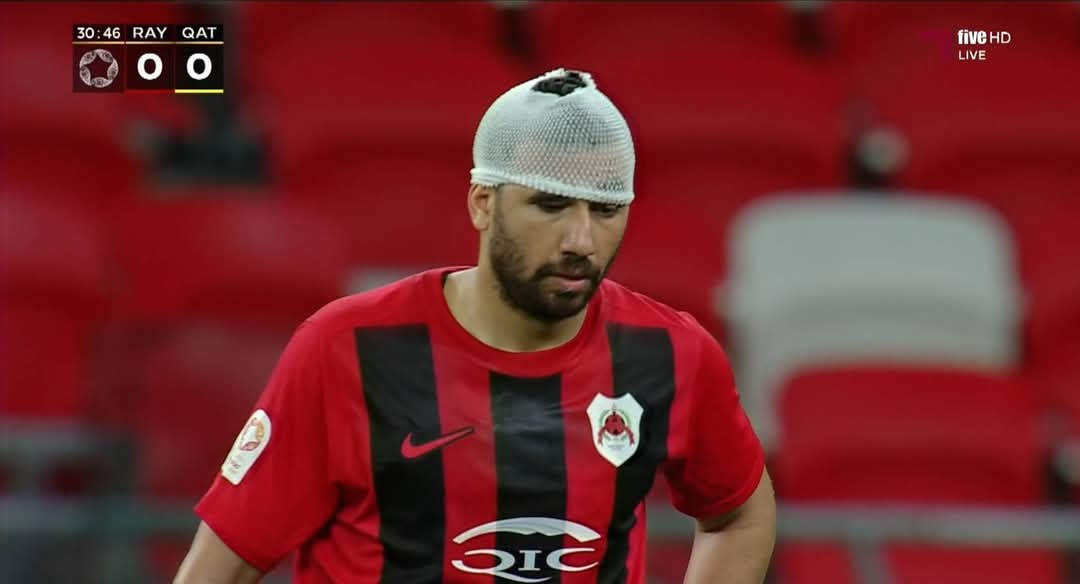 إصابة تريزيجيه في مباراة الريان ونادي قطر |صور إصابة تريزيجيه في مباراة الريان ونادي قطر |صور