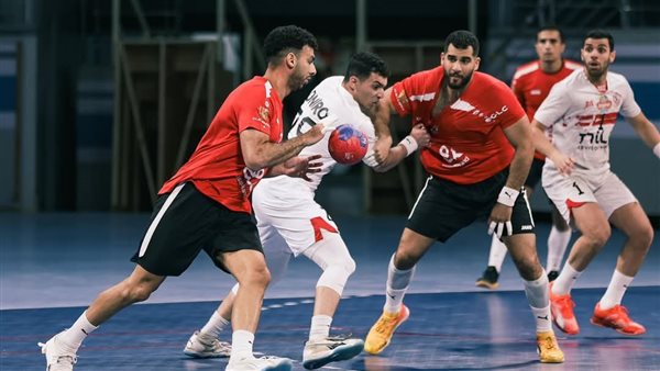 ثنائية حمراء.. الأهلي يهزم الزمالك ويتوج بكأس مصر لكرة اليد ثنائية حمراء.. الأهلي يهزم الزمالك ويتوج بكأس مصر لكرة اليد