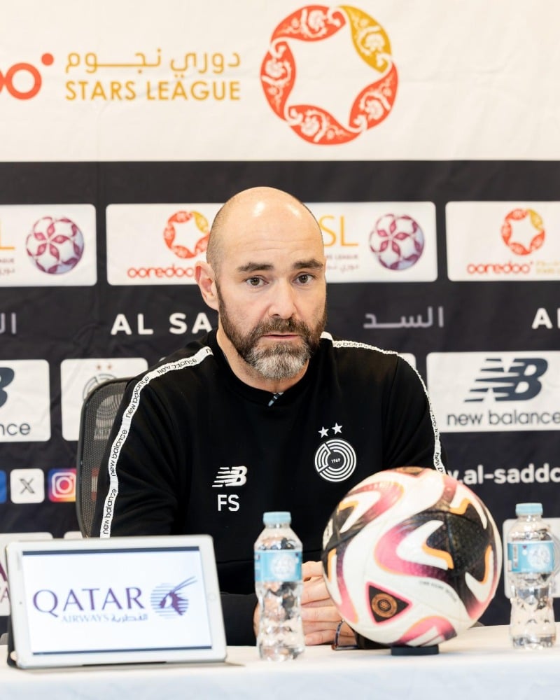 الدوري القطري.. مدرب السد: توجنا باللقب عن جدارة.. وأشكر الجماهير على دعمها الكبير الدوري القطري.. مدرب السد: توجنا باللقب عن جدارة.. وأشكر الجماهير على دعمها الكبير