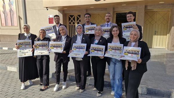 طلاب جامعة عين شمس يشاركون فى ورشة عمل بأكاديمية الشرطة