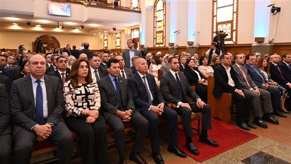 وزير الشباب يشهد احتفالية الطائفة الإنجيلية بمصر بعيد القيامة وزير الشباب يشهد احتفالية الطائفة الإنجيلية بمصر بعيد القيامة