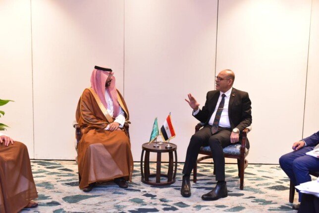 «جبران» يلتقي نائب وزير الموارد البشرية والتنمية الاجتماعية السعودي على هامش مؤتمر العمل «جبران» يلتقي نائب وزير الموارد البشرية والتنمية الاجتماعية السعودي على هامش مؤتمر العمل