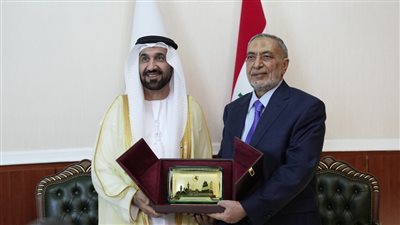 البرلمان العربي والعراقي يوقعان مذكرة تعاون لتعزيز العمل المشترك|صور