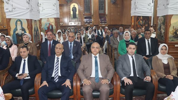 محافظ القليوبية يشهد قُداس عيد القيامة بكنيسة العذراء ببنها