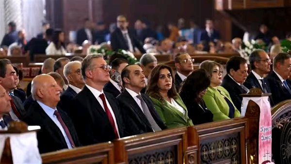 وزيرة التنمية المحلية تشارك في قداس عيد القيامة المجيد بالكاتدرائية المرقسية بالعباسية وزيرة التنمية المحلية تشارك في قداس عيد القيامة المجيد بالكاتدرائية المرقسية بالعباسية