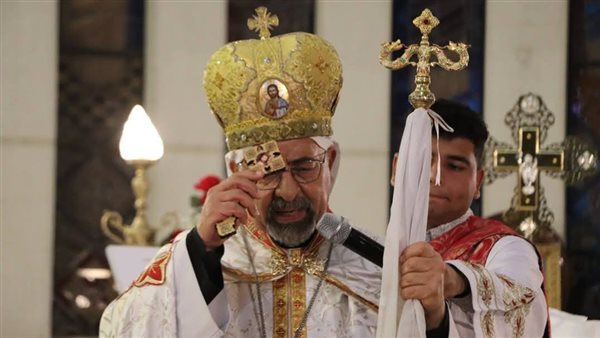 البطريرك الأنبا إبراهيم إسحق يترأس قداس عيد القيامة المجيد