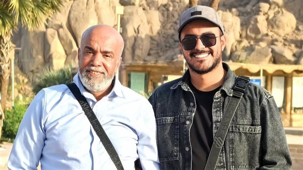 رسالة حزينة من نجل سليمان عيد بعد العزاء: موجوع أوي يابويا