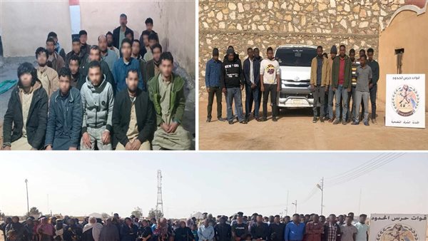 قوات حرس الحدود تكثف جهودها خلال الفترة الماضية على كافة الإتجاهات الإستراتيجية للدولة