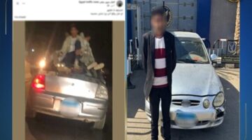 القبض على قائد سيارة عرض حياة صغار للخطر خلال موكب زفاف في الشرقية