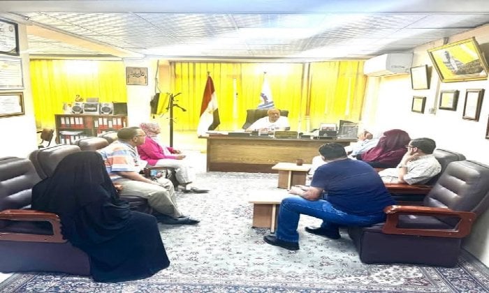 تفعيل الروشتة الإلكترونية داخل مستشفيات الحميات والصدر بقنا