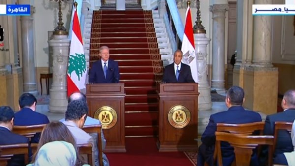 بث مباشر.. مؤتمر صحفي لوزير الخارجية ونظيره اللبناني