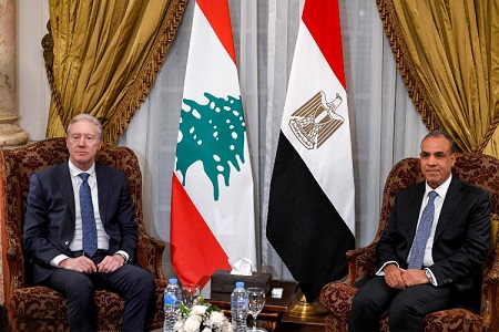 خلال مؤتمر صحفي.. وزير الخارجية المصري يؤكد لنظيره اللبناني إدانة مصر للاعتداءات الإسرائيلية على لبنان وضرورة انسحابها بشكل كامل من جنوبه