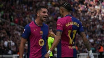 برشلونة يفوز بصعوبة على ريال مايوركا ويقترب من التتويج بالليجا