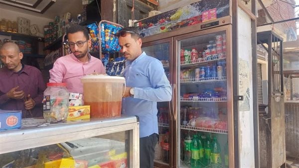 حملات لضبط المخالفات الصحية والتموينية ببني سويف