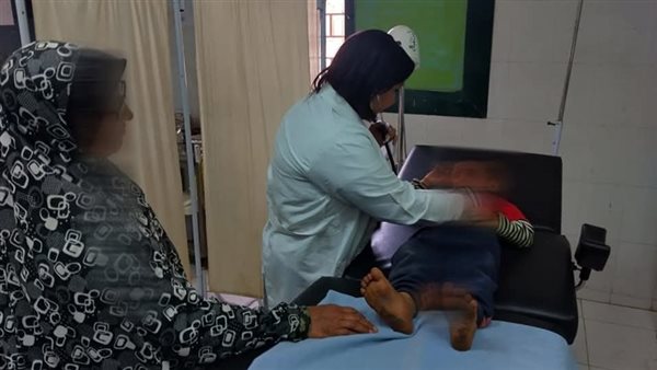 الكشف الطبي على 253 مريضا بقافلة طبية بقرية الروضة الكشف الطبي على 253 مريضا بقافلة طبية بقرية الروضة