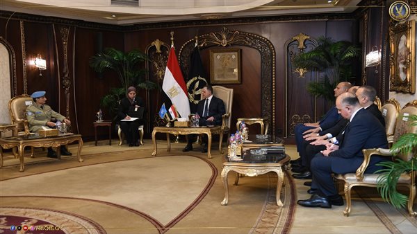 وزير الداخلية يستقبل المستشار الشرطي لمنظمة الأمم المتحدة