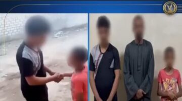 ضبط المتهمين بفيديو خطف طفل في سوهاج
